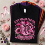 Breast Cancer Awareness Shirt, Give Breast Cancer the Boot Tee
