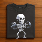 Skeleton Weightlifting Shirt Funny Gym Fitness Halloween Tee Spooky Bodybuilding Powerlifting Skeleton Workout Shirt Gym Halloween Athletes