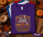 Fall Prevention Nurse Shirt, All About Fall Prevention Tee, Autumn Nurse Gift, Physical Therapy PT OT cna RN Medical Staff Sweatshirt