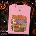 Second Grade Squad Halloween Shirt, Teacher Ghost Pumpkin Tee, 2nd Grade Teacher Shirt, Spooky School Team Tee, Fall Classroom Gift