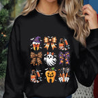 Dentist Halloween Dental Shirt Ghosts Pumpkins Teeth Bows, Spooky Dentist Hygienist Syringe Graphic Tee, Gift Dental Halloween Sweatshirt