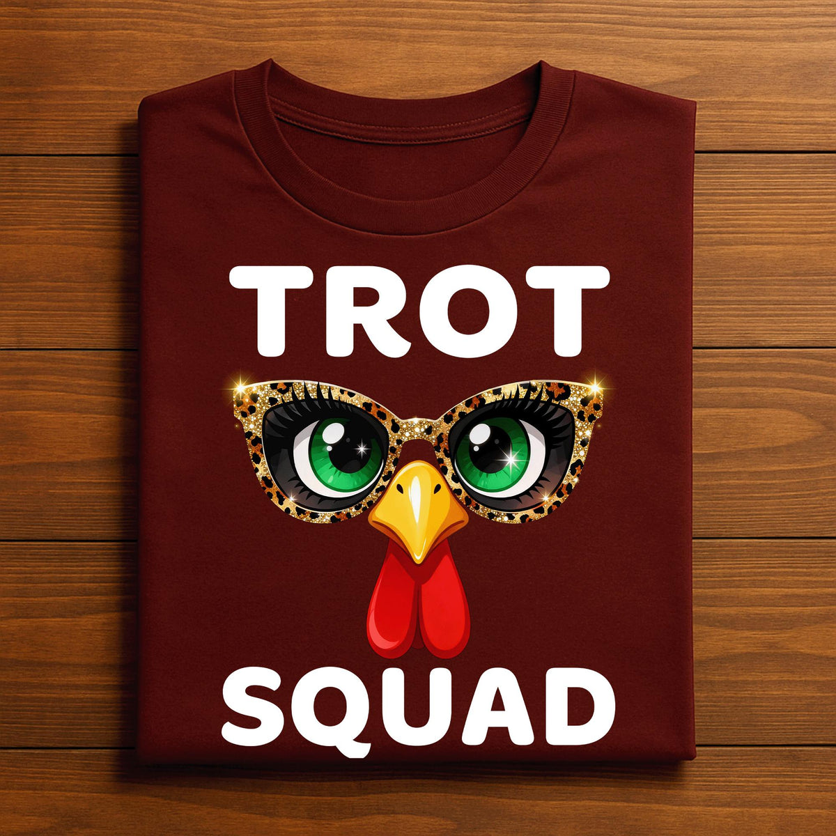 Run Thanksgiving Running Turkey Trot Shirt Women Trot Squad Shirt, Fall Family Thanksgiving Matching Tee
