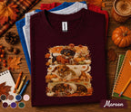 Cute Dachshund Fall Shirt, Autumn Wiener Dog Pumpkin Tee, Cozy Doxie Lover Sweatshirt, Thanksgiving Dog Shirt, Fall Puppy Tee