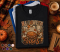 Halloween Vibes Shirt, Cute Pumpkin Ghost Tee