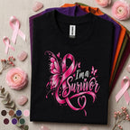 Breast Cancer Survivor Shirt, I'm a Survivor Pink Ribbon Tee