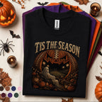 Tis the Season Football Halloween Shirt, Spooky Football Ghost Tee