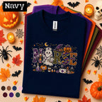 Cute Nurse Halloween Shirt, Ghost Nurse Pumpkin Tee, Spooky Healthcare Worker Shirt, Witchy Medical Halloween Gift for Nurses Women