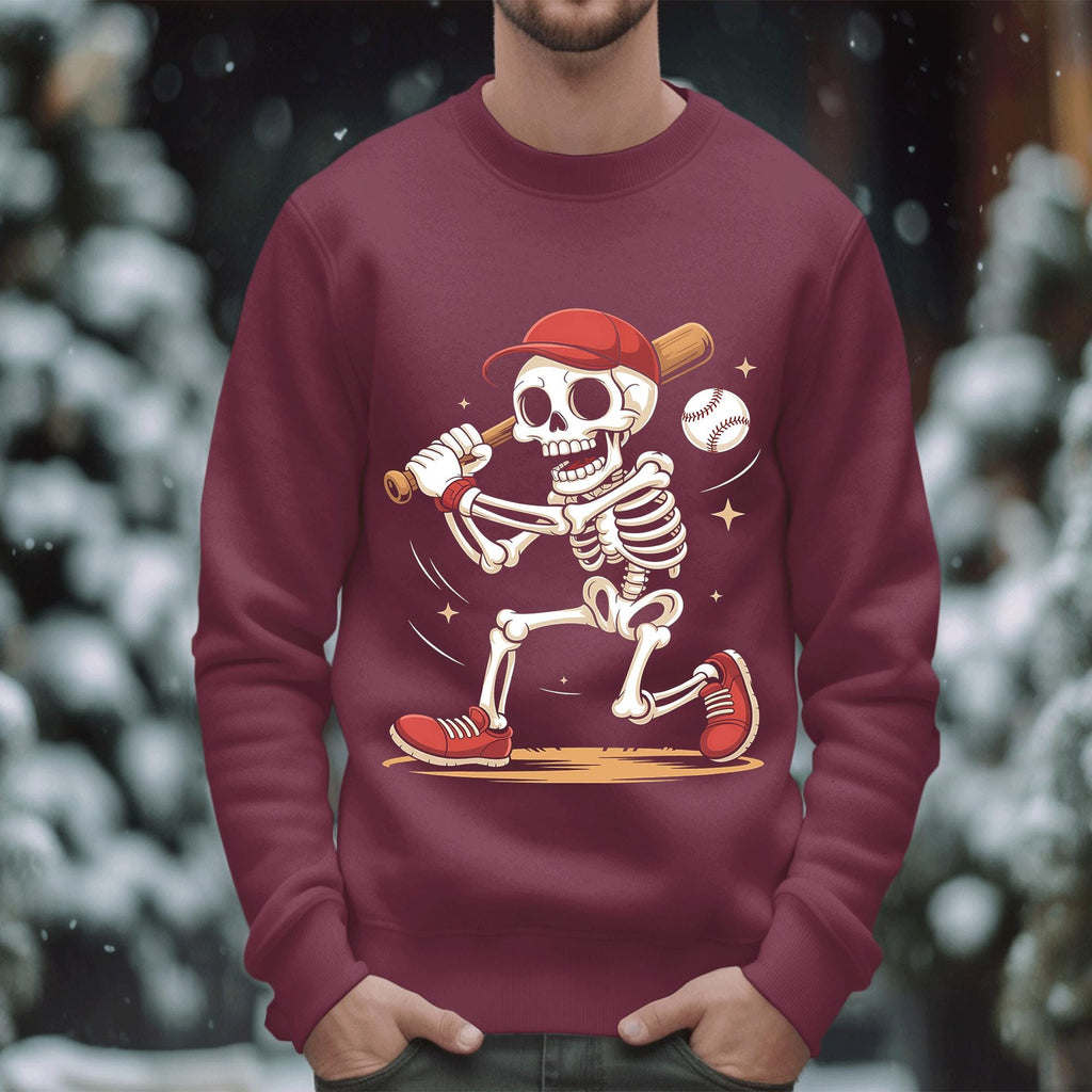 Skeleton Baseball Halloween Shirt, Ghost Baseball Sweatshirt, Game Day Shirt, Baseball Shirt, Spooky Sports Fan Baseball, Pumpkin Baseball