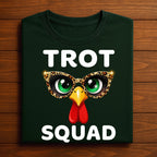 Run Thanksgiving Running Turkey Trot Shirt Women Trot Squad Shirt, Fall Family Thanksgiving Matching Tee, Gift Thanksgiving Sweatshirt