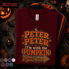 Peter Peter Pumpkin Eater Halloween Shirt, Funny Fall Tee, Vintage Pumpkin Saying, Spooky Season Shirt, Autumn Party Gift Tee