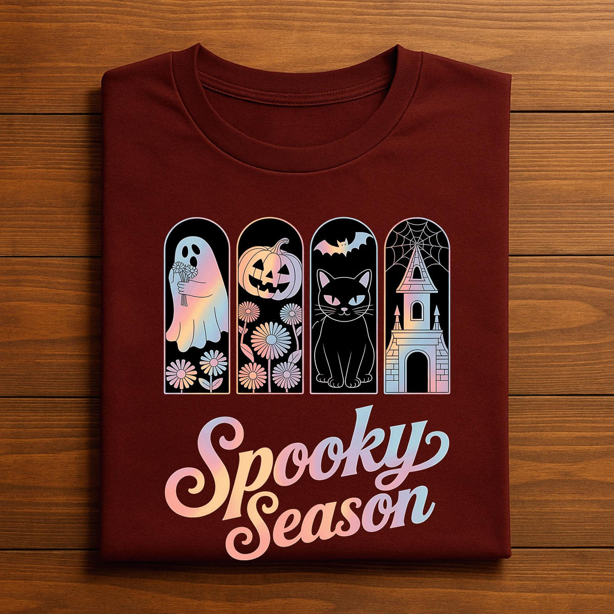 Cute Spooky Season Sweater, Gift For Halloween Tee, Halloween Sweatshirt, Womens Halloween Tshirt, Cute Fall Shirt, Spooky Season Shirt Gift