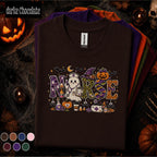 Cute Nurse Halloween Shirt, Ghost Nurse Pumpkin Tee, Spooky Healthcare Worker Shirt, Witchy Medical Halloween Gift for Nurses Women