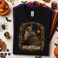 The Aunt Halloween Shirt, Vintage Skeleton Aunt Tee