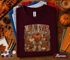 Whatever Spices Your Pumpkin Shirt, Funny Fall Pumpkin Sweatshirt, Cozy Autumn Harvest Basket Tee, Thanksgiving Shirt, Pumpkin Lover Gift