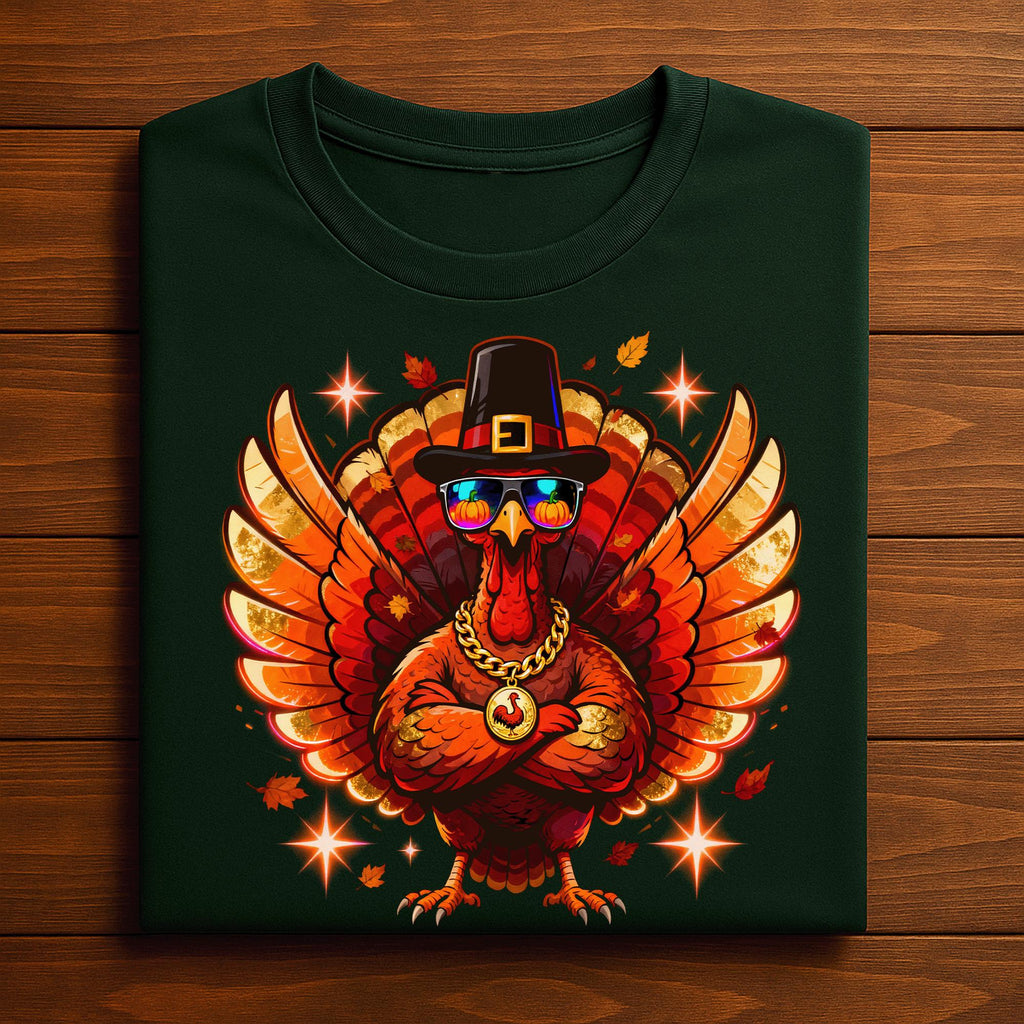 Hilarious Dab Turkey Thanksgiving Autumn Cool Vibes Tee, Turkey Shirt, Thanksgiving Shirt, Gift Thanksgiving Sweatshirt, Thanksgiving Hoodie