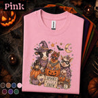 Spooky Little Crew Halloween Shirt, Cute Farm Animal Tee, Cow Chicken Pig Halloween T Shirt, Pumpkin Witchy Fall Farmhouse Gift Tee