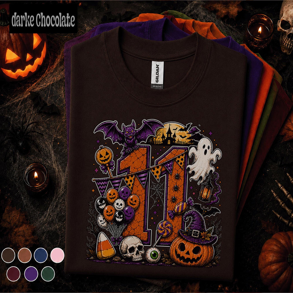 Letter M Halloween Shirt, Spooky Initial M Tee, Personalized Style Halloween T Shirt, Ghost Pumpkin Witch, Monogram Fall Gift