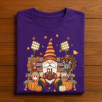 Thanksgiving Football Shirt, Fall Football Thanksgiving Tee, Sport Autumn Thanksgiving Game Day, Gift Thanksgiving Gnome Football Sweatshirt