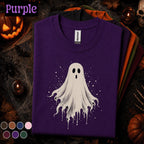 Halloween Ghost Shirt, Spooky Season T Shirt, Cute Ghost Tee, Vintage Halloween Tee, Fall Pumpkin Party Shirt, Unisex Gift Tee