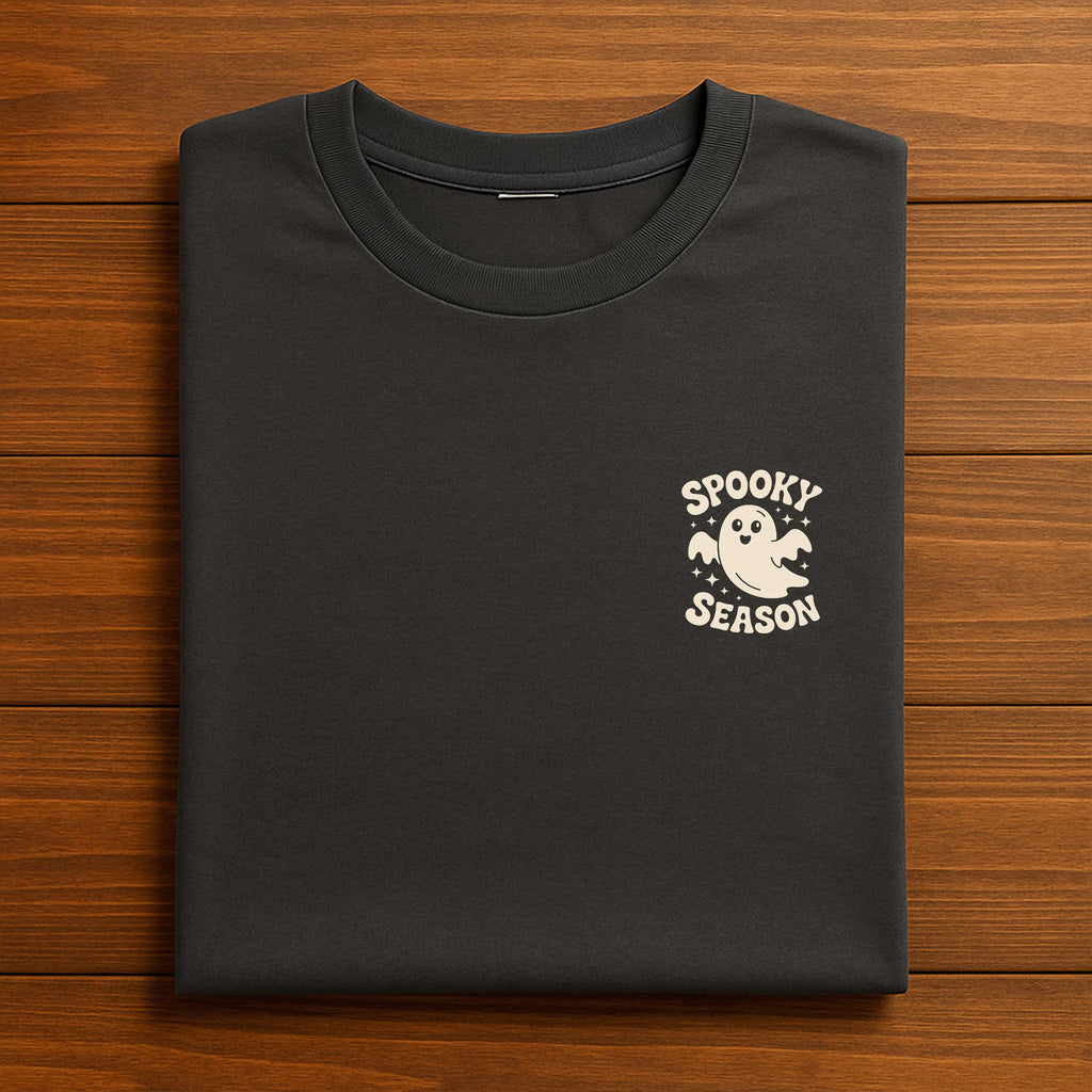Spooky Season Ghost Shirt, Minimal Halloween Tee, Simple Ghost T-Shirt, Spooky Season Shirt, Gift Halloween Shirt, Spooky Season Sweatshirt