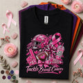 Breast Cancer Awareness Football Shirt, Tackle Breast Cancer Tee