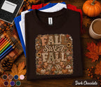 Fall Sweet Fall Shirt, Cozy Autumn Graphic Tee, Pumpkin Patch Shirt, Thanksgiving Shirt, Rustic Fall Leaves Tee, Cute Fall Outfit Gift