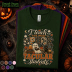 I Teach the Most Spooktacular Students Shirt, Funny Teacher Halloween Tee, Cute Ghost Pumpkin Classroom Shirt, Fall Teacher Gift