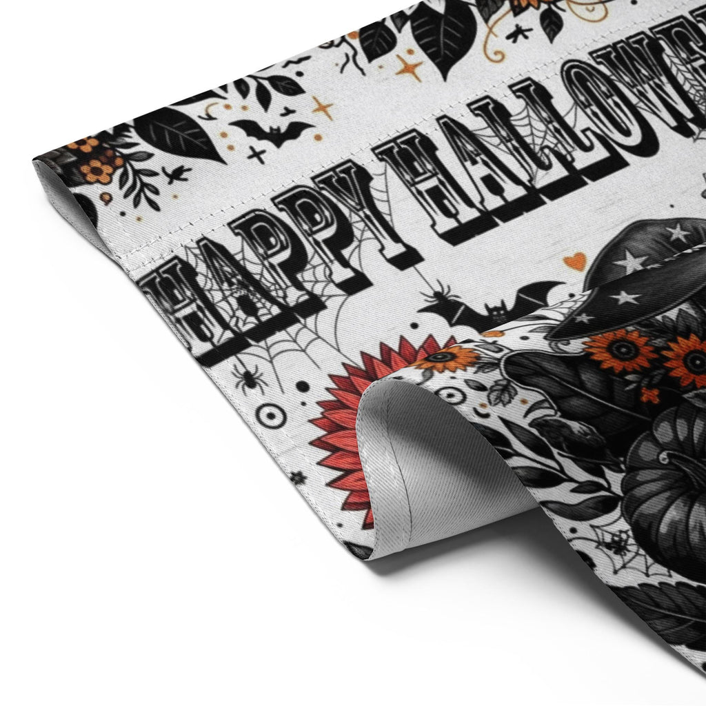 Happy Halloween Garden Flag Sublimation Design, Halloween Ghost Garden Flag, Cute Happy Halloween Garden Flag
