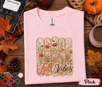 Fall Vibes Shirt, Rustic Autumn Floral Tee, Vintage Wildflower Fall Shirt, Cozy Harvest Season T-Shirt, Thanksgiving Gift for Women