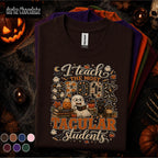 I Teach the Most Spooktacular Students Shirt, Funny Teacher Halloween Tee, Cute Ghost Pumpkin Classroom Shirt, Fall Teacher Gift