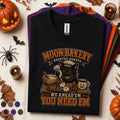 Black Cat Halloween Shirt, Moon Bakery Haunted Donuts Tee