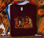 Cute Dachshund Fall Shirt, Autumn Wiener Dog Lover Tee, Cozy Pumpkin Puppy Shirt, Thanksgiving Dog Sweatshirt, Doxie Mom Gift, Fall Dogs