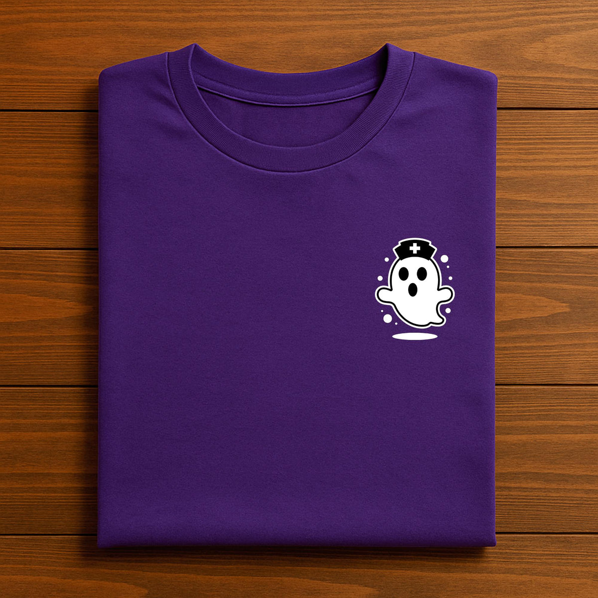 Cute Ghost Nurse Shirt, Minimal Halloween Medical Tee, Cute Nurse Ghost T-Shirt, Gift Nurse Halloween Shirt, Halloween Nurse Sweatshirt