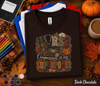 Nurse Compassion Is My Superpower Fall Shirt, Autumn Nurse Appreciation Tee, Pumpkin Nursing Shirt, Thanksgiving Nurse Gift