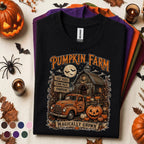 Pumpkin Farm Halloween Shirt, Vintage Fall Farm Tee