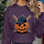 Pumpkin Jack O Lantern Baseball Halloween Shirt, Ghost Baseball Sweatshirt, Game Day Shirt, Baseball Shirt, Spooky Sports Fan Baseball Tee