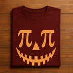 Pumpkin Pi Face Shirt Funny Math Halloween Teacher Tee, Gift Teacher Pumpkin Smile Jack O Lantern Teachers And Students, Teacher Sweatshirt