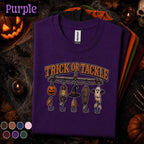 Trick or Tackle Halloween Fishing Shirt, Funny Fisherman Tee, Spooky Fishing Lure Shirt, Pumpkin Ghost Angler Gift, Fall Fishing Tee
