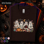 Cute Ghost Nurse Halloween Shirt, Spooky Nursing Tee, Medical Pumpkin Shirt, Healthcare Worker Halloween Gift, Nurse Squad Costume Tee