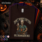 Funny Nurse Halloween Shirt, Nursing Student Skeleton Tee, Skills Lab Humor Shirt, Spooky Nurse Gift, Medical School Halloween T-Shirt