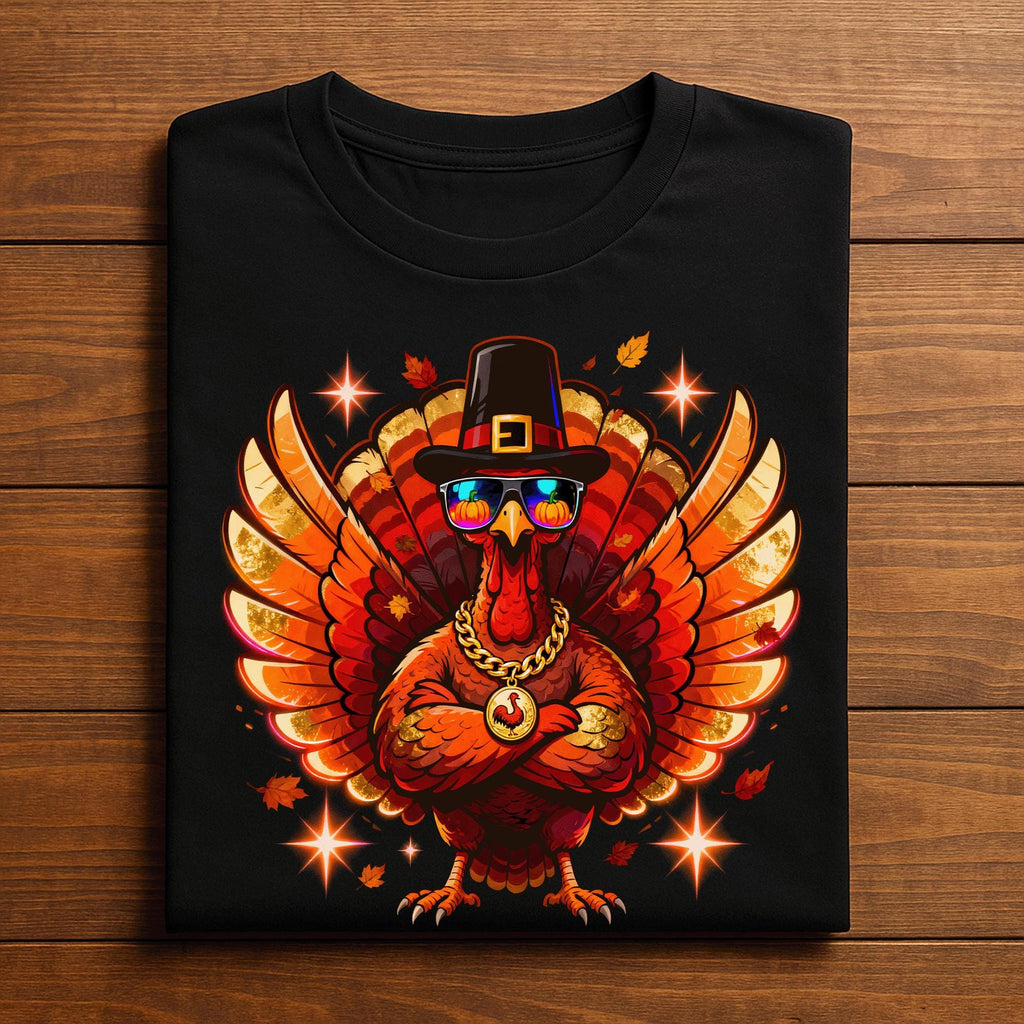 Hilarious Dab Turkey Thanksgiving Autumn Cool Vibes Tee, Turkey Shirt, Thanksgiving Shirt, Gift Thanksgiving Sweatshirt, Thanksgiving Hoodie