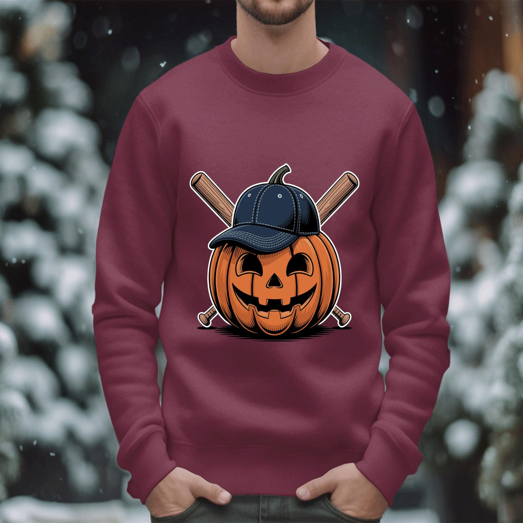 Pumpkin Jack O Lantern Baseball Halloween Shirt, Ghost Baseball Sweatshirt, Game Day Shirt, Baseball Shirt, Spooky Sports Fan Baseball Tee