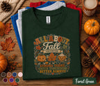 Fall Prevention Nurse Shirt, All About Fall Prevention Tee, Autumn Nurse Gift, Physical Therapy PT OT cna RN Medical Staff Sweatshirt