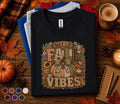 Hello Fall Vibes Shirt, Cozy Autumn Pumpkin Tee