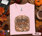 God Says I Am Loved Shirt Christian Fall Pumpkin Tee Faith Based Autumn Thanksgiving Shirt Religious Harvest Gift Cozy Bible Verse Apparel