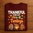 Thankful for My Pre K Turkeys Shirt, Thanksgiving Pre K Teacher Shirt