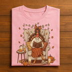 Turkey Reading Book Librarian Thanksgiving Teacher Shirt For Women, Literary Thankful Teacher Thanksgiving Librarian, Teacher Sweatshirt