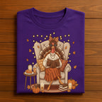 Turkey Reading Book Librarian Thanksgiving Teacher Shirt For Women, Literary Thankful Teacher Thanksgiving Librarian, Teacher Sweatshirt