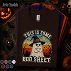 This Is Some Boo Sheet Halloween Shirt, Funny Ghost Witch Tee, Retro Spooky Season T Shirt, Sarcastic Halloween Tee, Ghost Gift