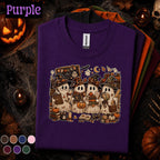 Cute Ghost Teacher Halloween Shirt, Spooky Classroom Teacher Tee, Fall Pumpkin School Shirt, Retro Halloween Gift for Teachers Women